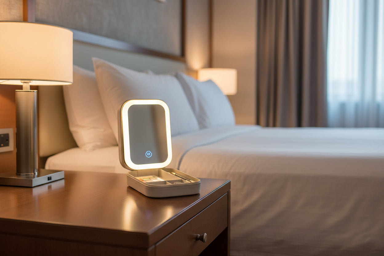 Glow & Go™ Makeup Mirror Case