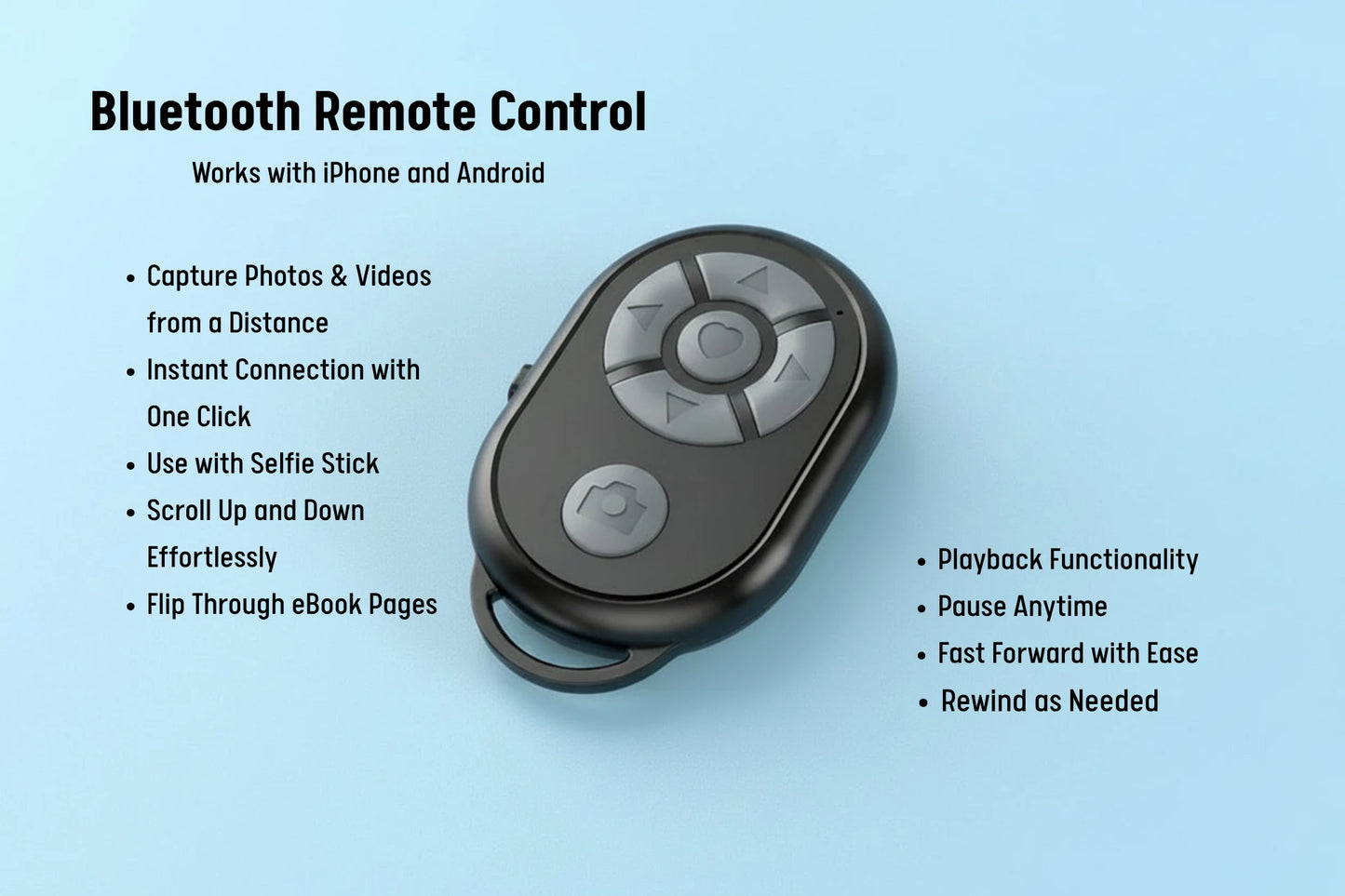 ScrollMate Bluetooth Travel Remote