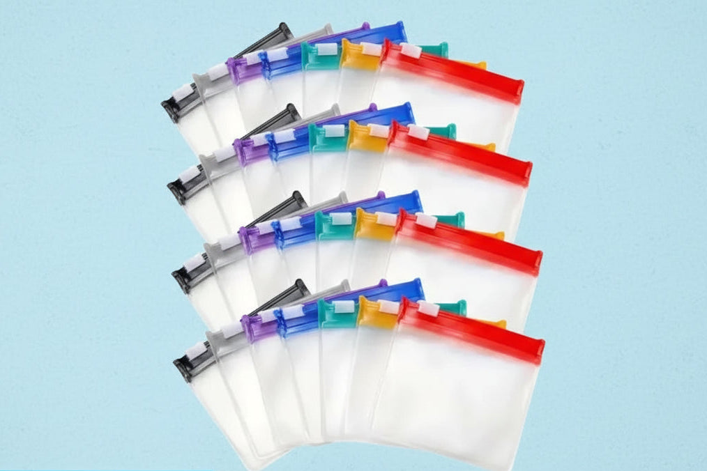 Tiny but Mighty: Mini Travel Organizer Pouches - Set of 5