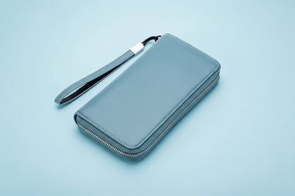 Zip & Go™ Leather Clutch Wallet