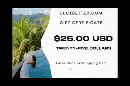 UButBetter Virtual Gift Card - Give the Gift of Choice