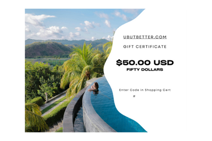 UButBetter Virtual Gift Card - Give the Gift of Choice