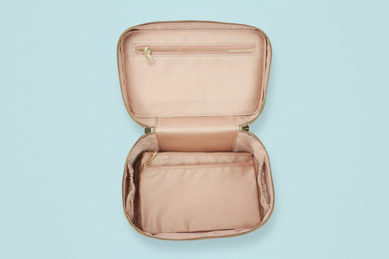 Ready & Refined™ Leather Toiletry Case