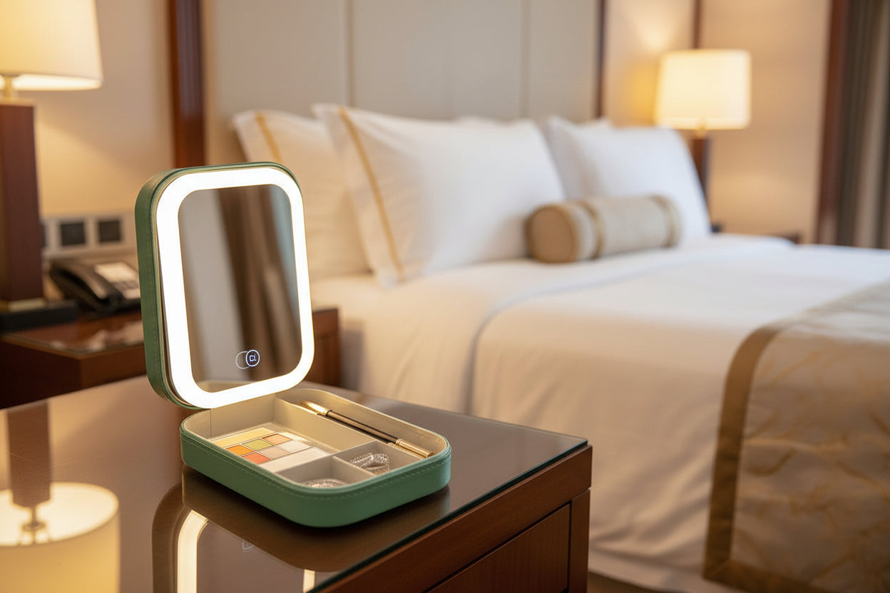 Glow & Go™ Makeup Mirror Case