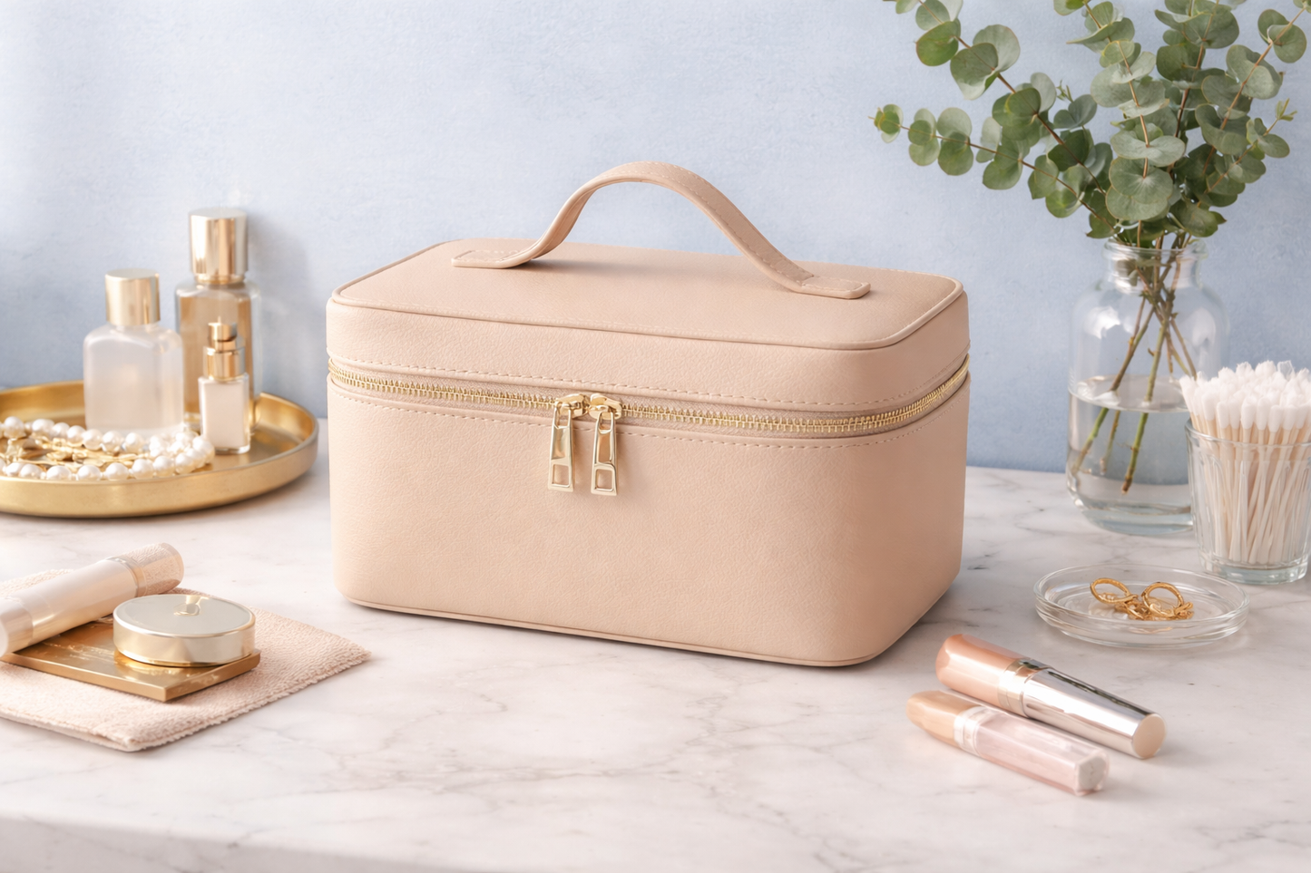 Ready & Refined™ Leather Toiletry Case