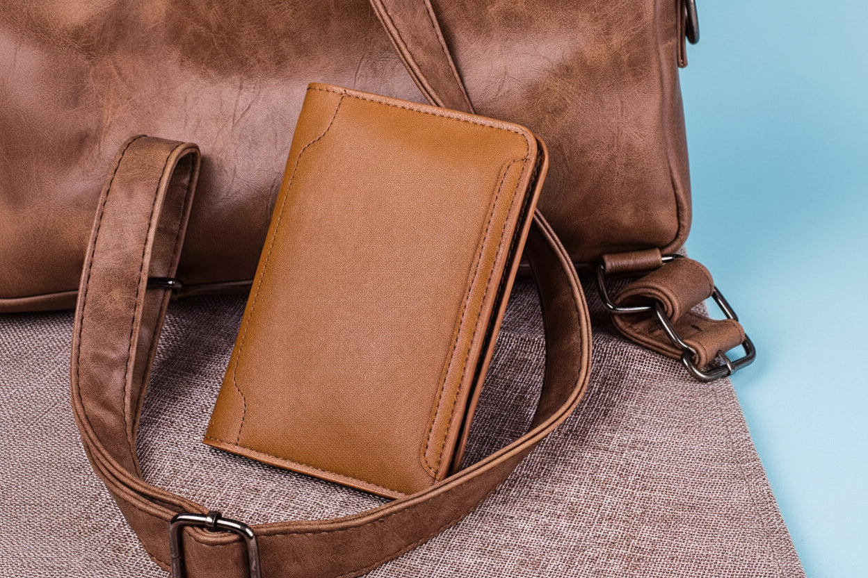 Jet-Set Chic Passport Wallet