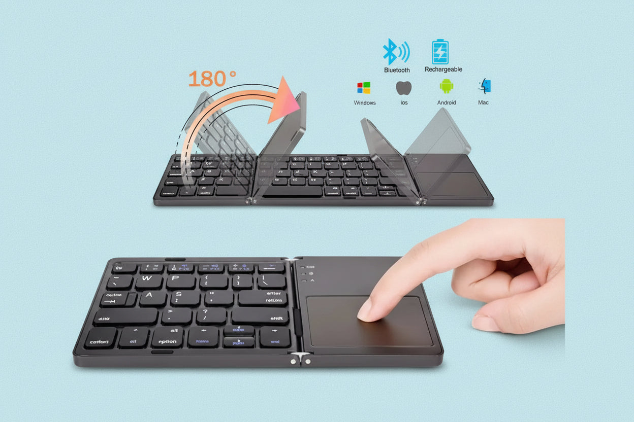 Type & Go Anywhere: The Pocket Travel Keyboard