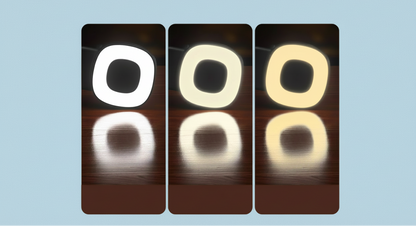 Glow & Go Phone Camera Holder with LED Light & Remote