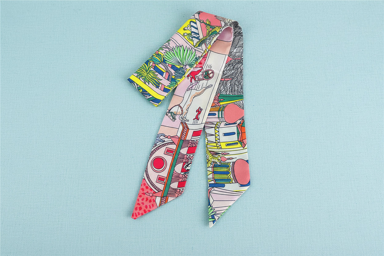 Jet-Set "Twilly” Scarf