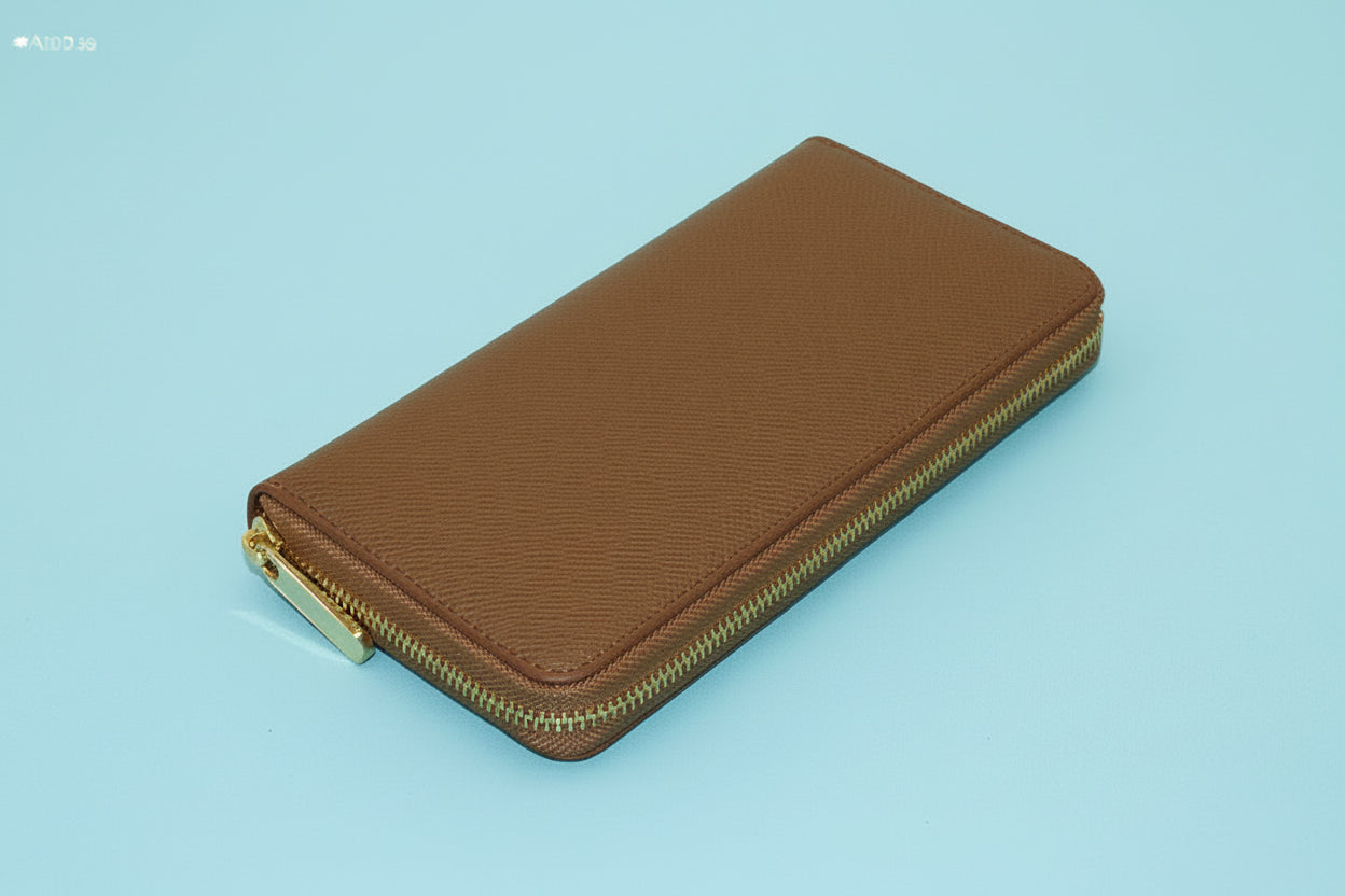 Zip & Go™ Leather Clutch Wallet