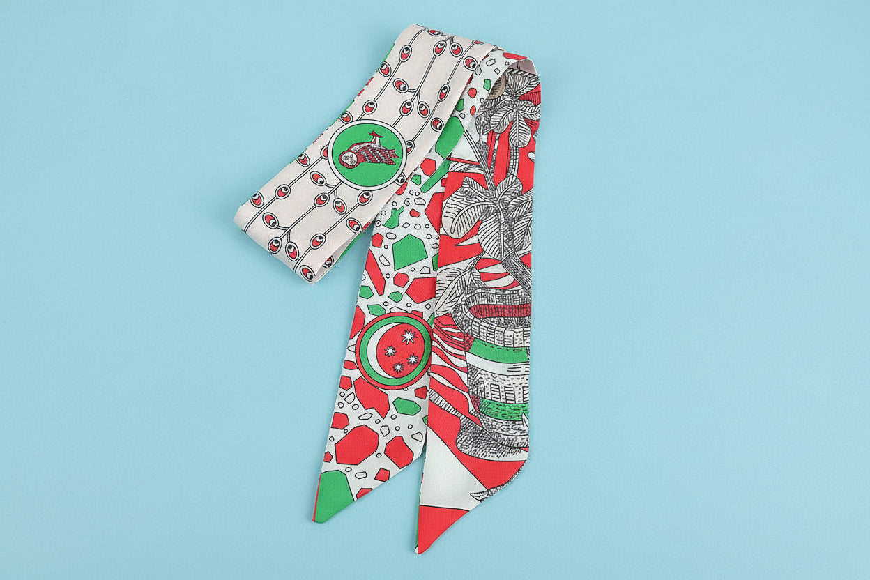 Jet-Set "Twilly” Scarf
