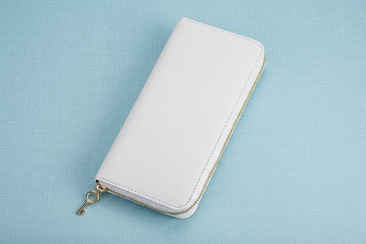 Zip & Go™ Leather Clutch Wallet