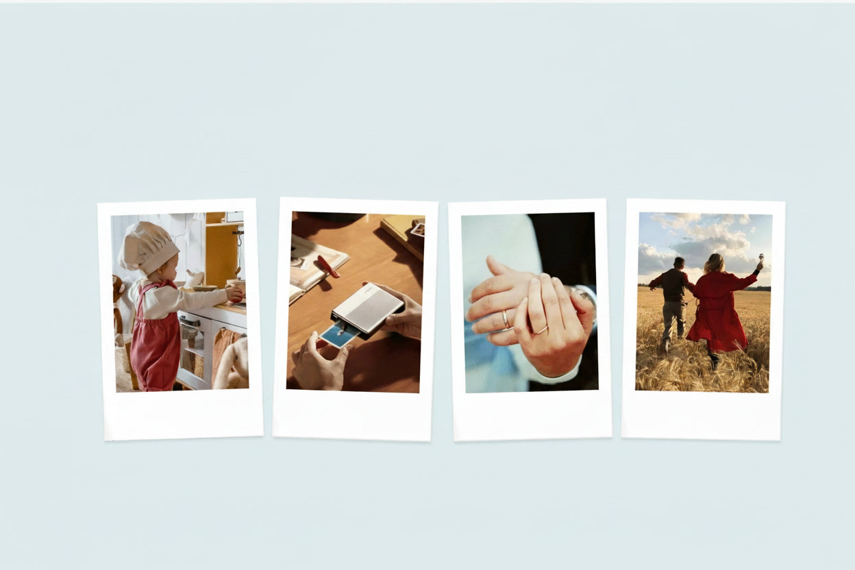 Print the Moment™ Pocket Photo Printer with Inkless Technology