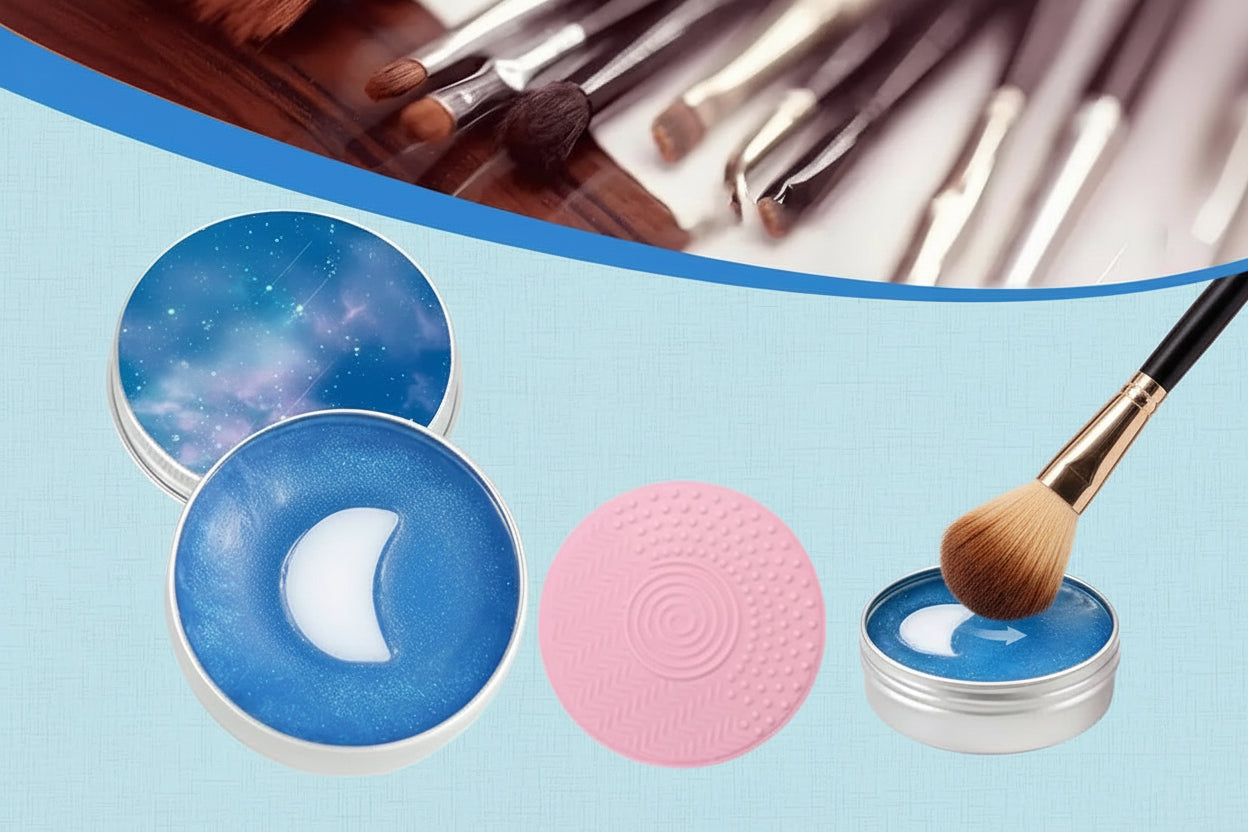 Glow On the Go: Mini Brush Cleanser Tin