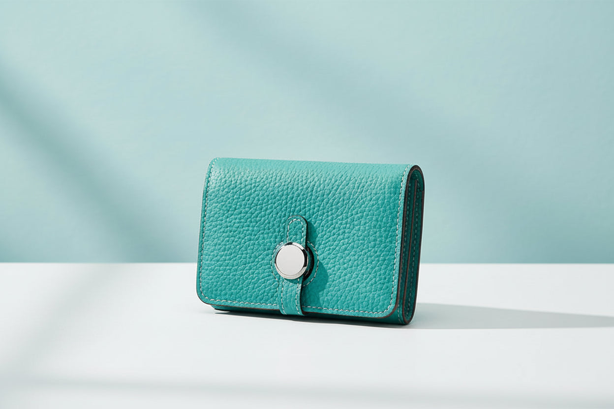Pocket-Perfect Leather Card Wallet — Chic, Compact, Ready to Roam