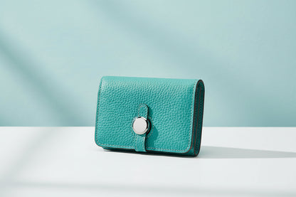 Pocket-Perfect Leather Card Wallet — Chic, Compact, Ready to Roam