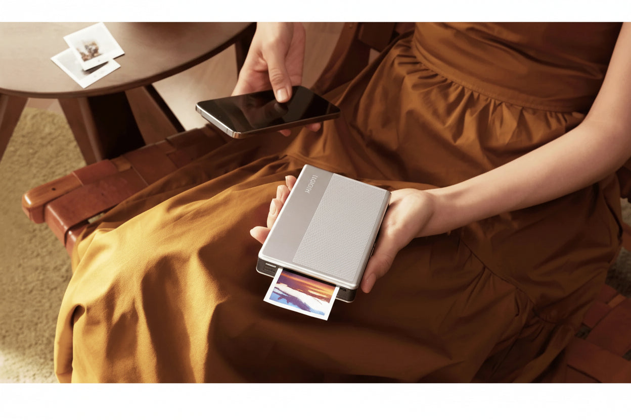Print the Moment™ Pocket Photo Printer with Inkless Technology