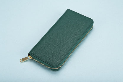 Zip & Go™ Leather Clutch Wallet