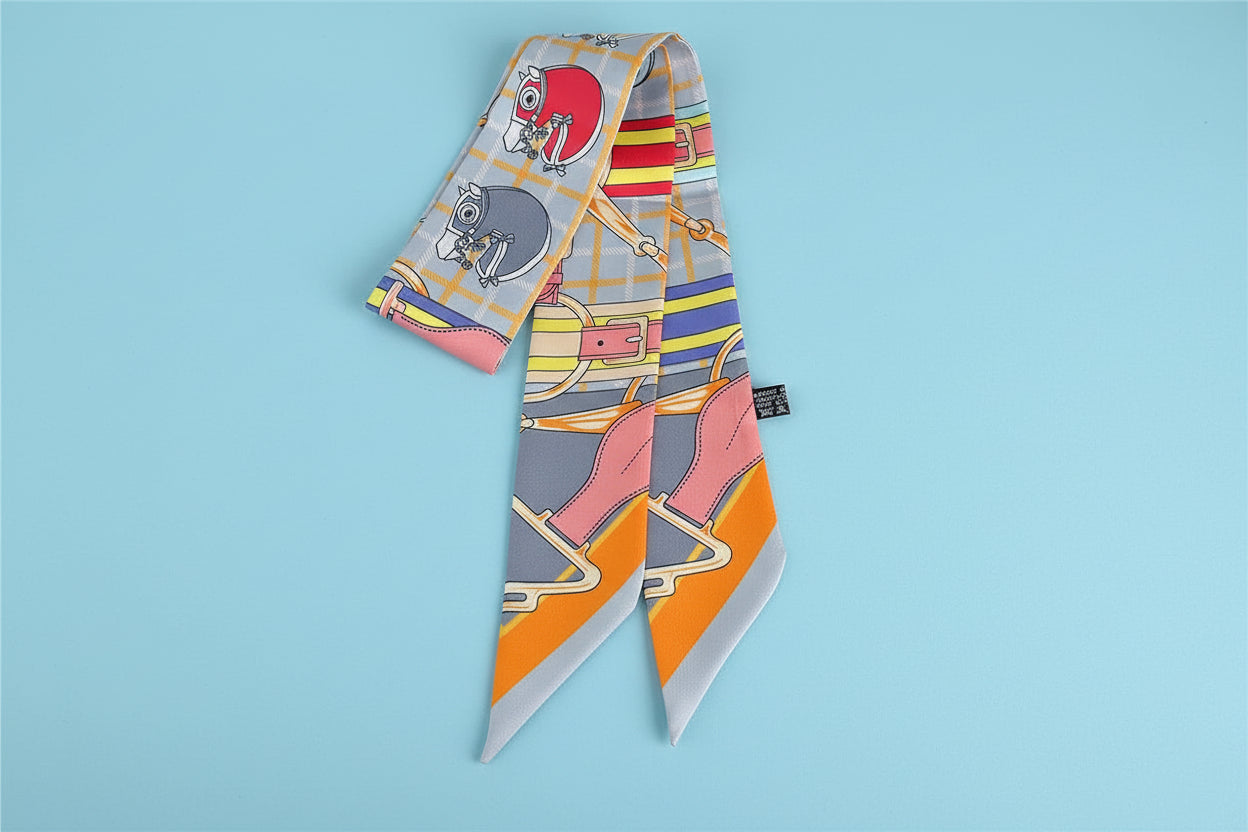 Jet-Set "Twilly” Scarf
