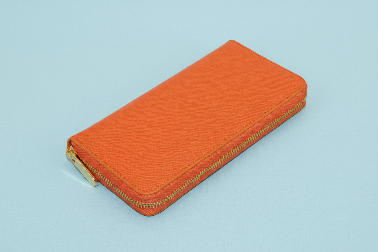 Zip & Go™ Leather Clutch Wallet