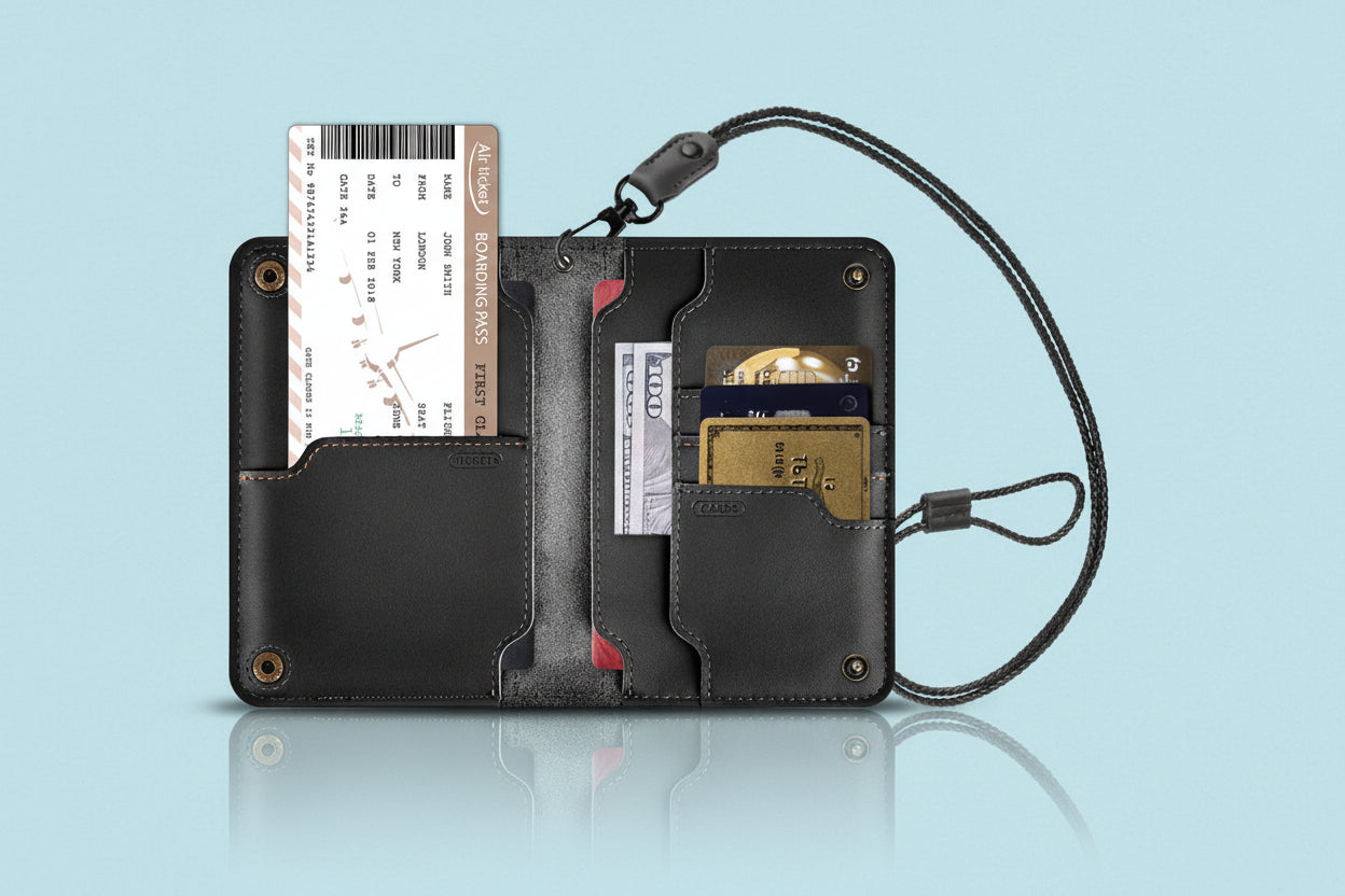 Jet-Set Chic Passport Wallet