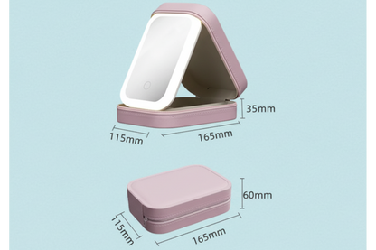 Glow & Go™ Makeup Mirror Case