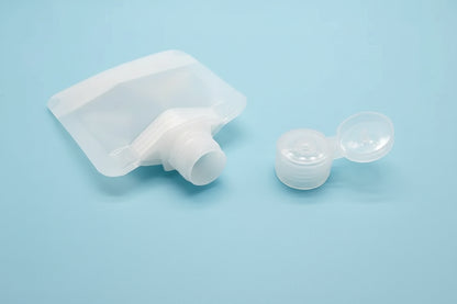 Pack Smarter with Refillable Travel Pouches - Set of 3