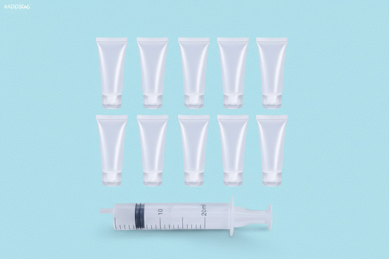 Fill, Flip & Fly™ Travel Tubes - Set of 7