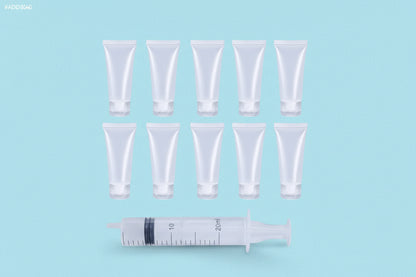 Fill, Flip & Fly™ Travel Tubes - Set of 7