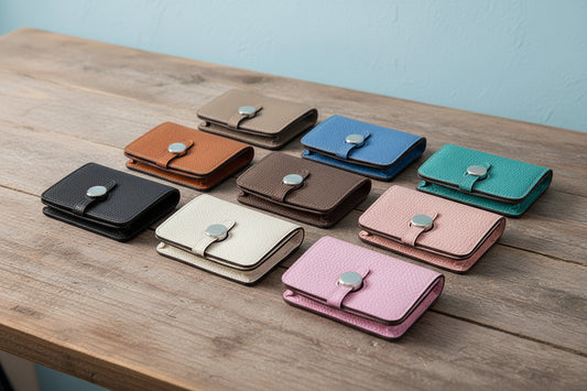 Pocket-Perfect Leather Card Wallet — Chic, Compact, Ready to Roam