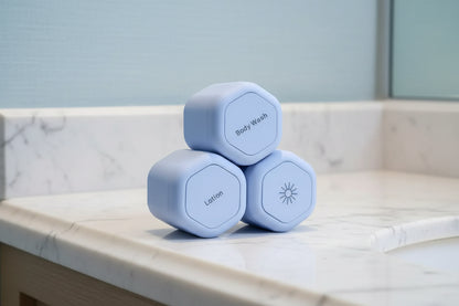 Snap & Stack Travel Jars - 3 pcs