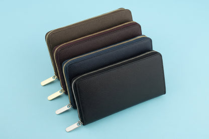 Zip & Go™ Leather Clutch Wallet