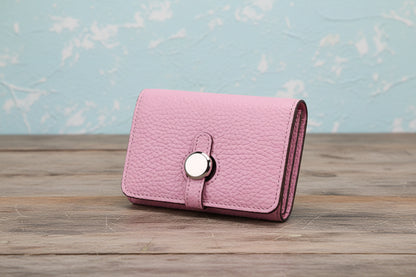 Pocket-Perfect Leather Card Wallet — Chic, Compact, Ready to Roam