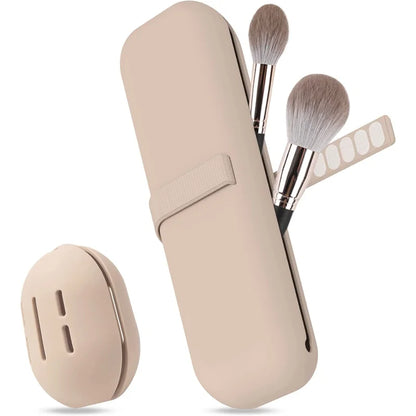 Portable Multifunctional Silicone Makeup Brush Holder