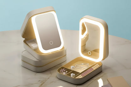 Glow & Go™ Makeup Mirror Case