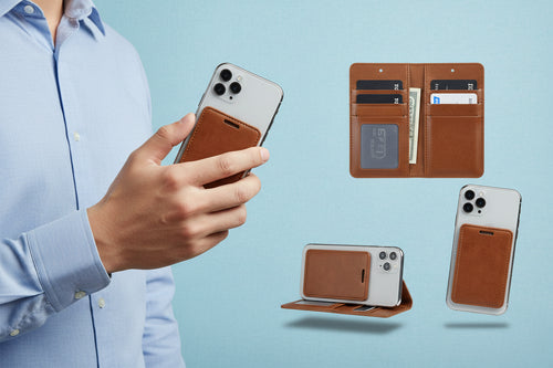 SnapStay Magnetic Travel Wallet