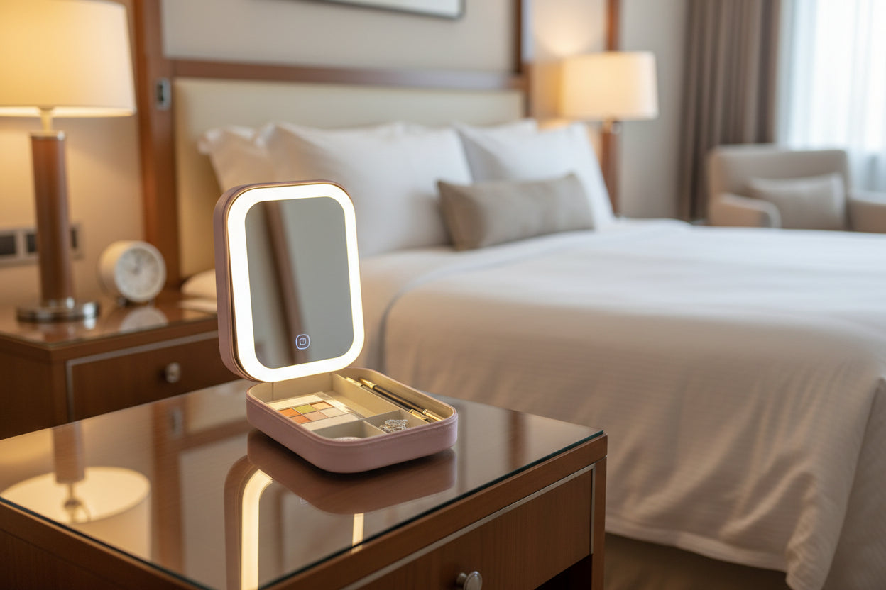 Glow & Go™ Makeup Mirror Case