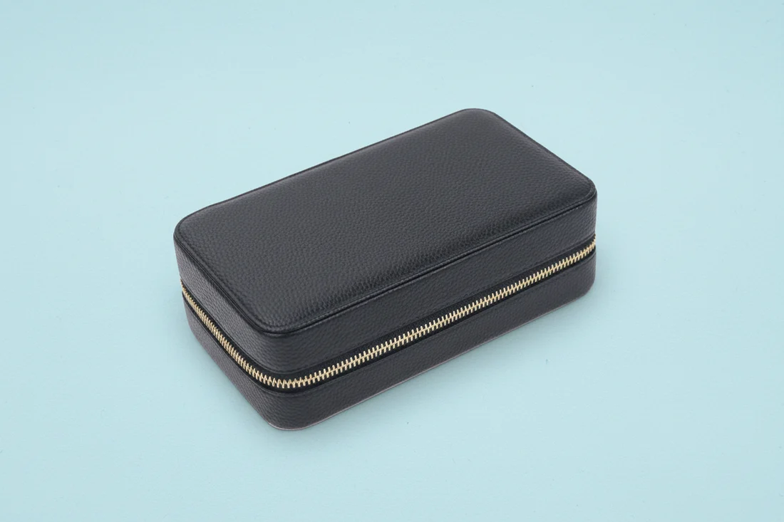 Pack It Pretty™ Leather Jewelry Case - Image 6