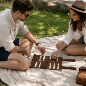 Adventure Roll Portable Backgammon