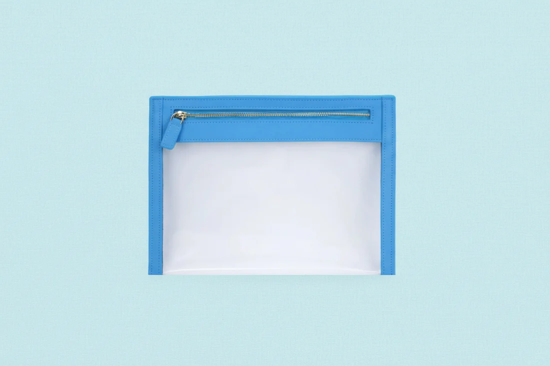 Flat Luxe Clear Pouch - Image 4