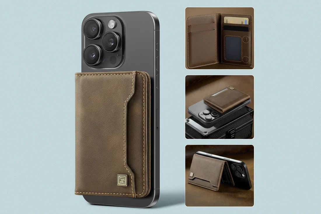 Snap & Go RFID Magnetic Phone Wallet - Image 4