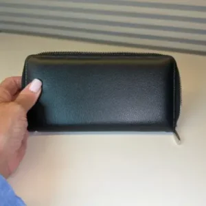 Zip & Go™ Leather Clutch Wallet