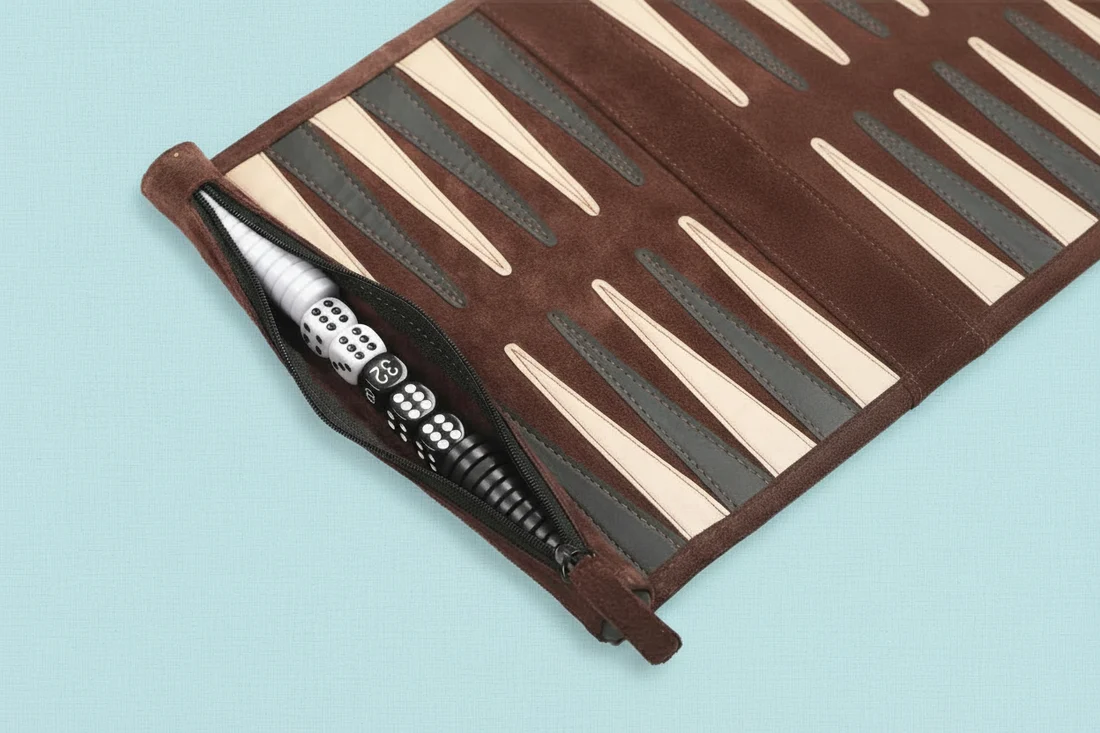 Adventure Roll Portable Backgammon - Image 3