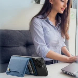 Snap & Go RFID Magnetic Phone Wallet