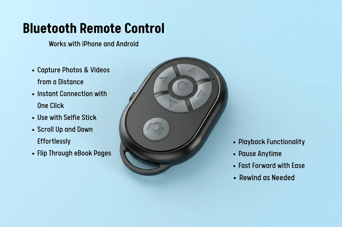 ScrollMate Bluetooth Travel Remote - Image 2