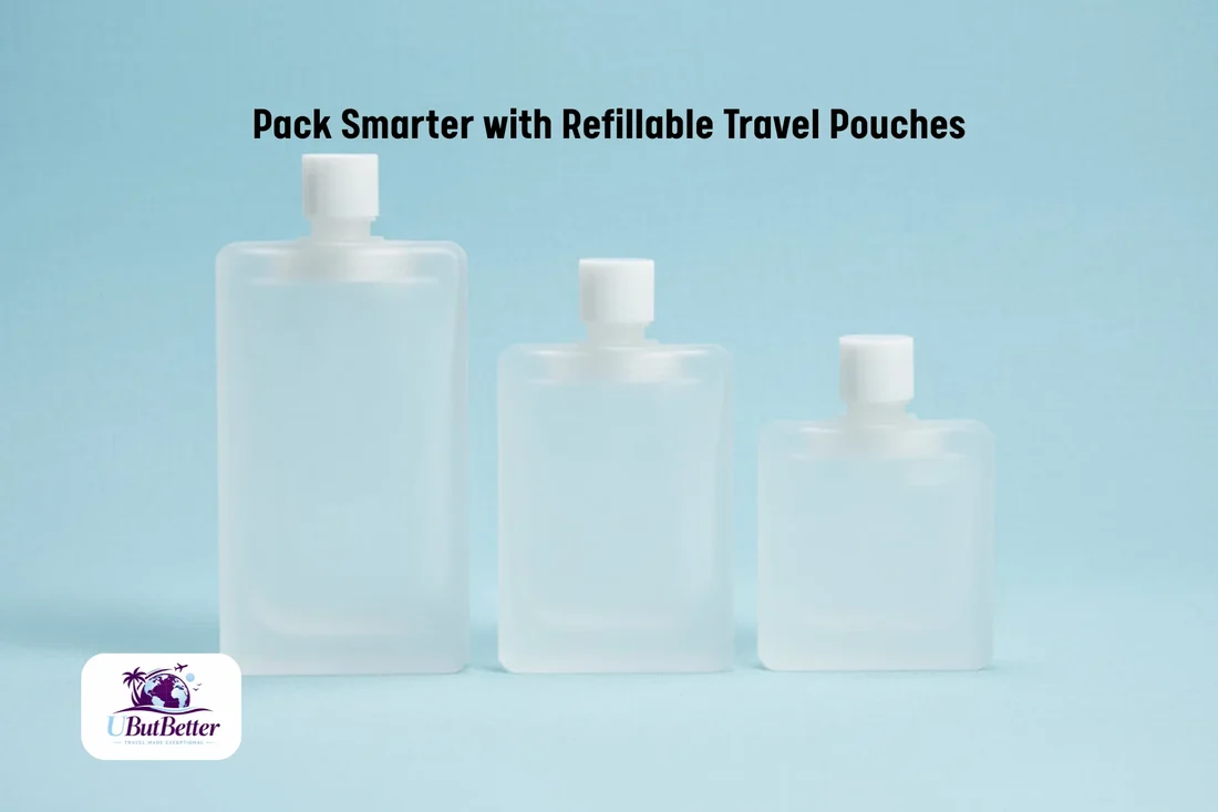 Pack Smarter with Refillable Travel Pouches - Image 3