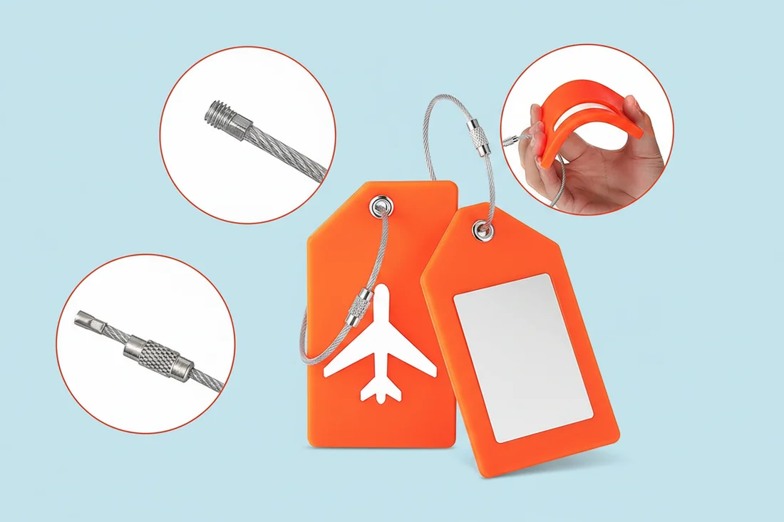 Plane & Simple Luggage Tag - Image 3