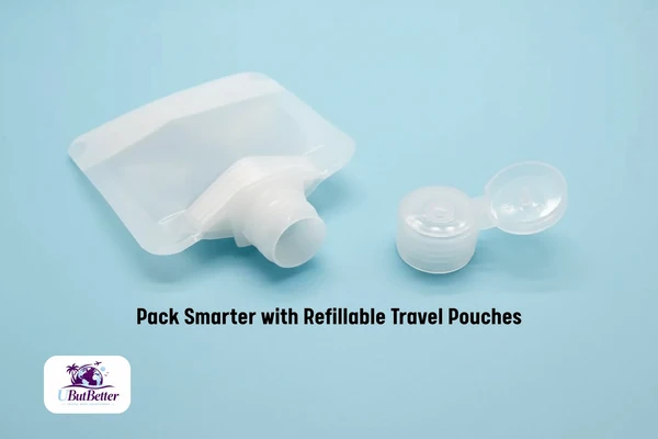 Pack Smarter with Refillable Travel Pouches - Image 6