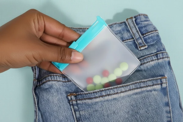 Tiny but Mighty: Mini Travel Organizer Pouches - Set of 5 - Image 4