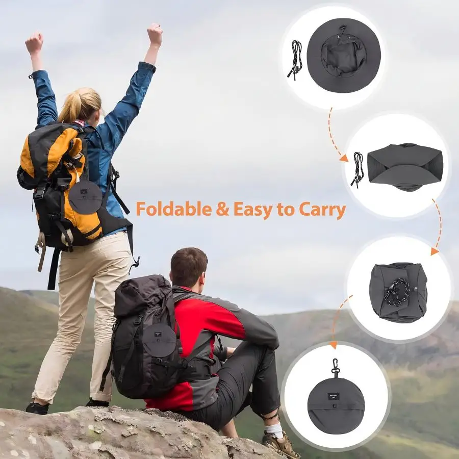 Packable UV Waterproof Hat - Image 3